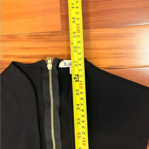 Rolla Coster Black Midi Dress - Picture 5 of 6